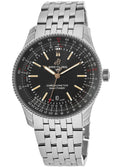  Shop Authentic Breitling Navitimer Automatic 41mm Black Dial Silver Steel Strap Watch for Men - A17326241B1A1 - Luxxuri