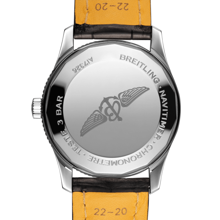  Shop Authentic Breitling Automatic 41mm Black Dial Black Leather Strap Watch for Men - A17326241B1P1 - Luxxuri