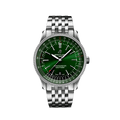  Shop Authentic Breitling Navitimer Automatic 41mm Green Dial Silver Steel Strap Watch for Men - A17326361L1A1 - Luxxuri