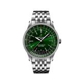  Shop Authentic Breitling Navitimer Automatic 41mm Green Dial Silver Steel Strap Watch for Men - A17326361L1A1 - Luxxuri