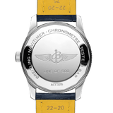  Shop Authentic Breitling Automatic 41mm Black Dial Black Leather Strap Watch for Men - A17326241B1P1 - Luxxuri