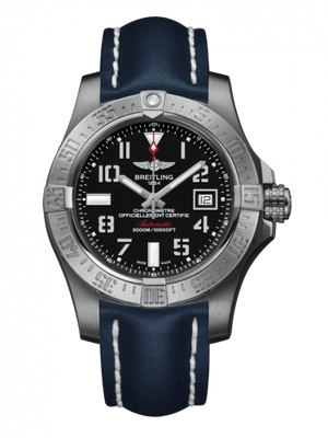  Shop Authentic Breitling Avenger II Seawolf Stainless Steel 45mm Blue Leather Strap Mens Watch - A1733110/BC31/112X - Luxxuri