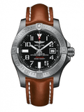  Shop Authentic Breitling Avenger II Seawolf Stainless Steel 45mm Volcano Black Leather Strap Mens Watch - A1733110/BC31/434X - Luxxuri