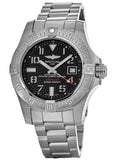  Shop Authentic Breitling Avenger II Seawolf 45mm Grey Dial Silver Steel Strap Mens Watch - A1733110/F563 - Luxxuri