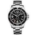  Shop Authentic Breitling Superocean Automatic 44mm Black Dial Silver Steel Strap Watch for Men - A17367D71B1A1 - Luxxuri