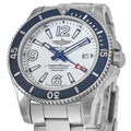  Shop Authentic Breitling Superocean 42mm White Dial Silver Steel Strap Watch for Men - A17366D81A1A1 - Luxxuri