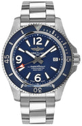  Shop Authentic Breitling Superocean Automatic 42mm Blue Dial Silver Steel Strap Watch for Men - A17366D81C1A1 - Luxxuri
