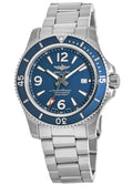  Shop Authentic Breitling Superocean Automatic 42mm Blue Dial Silver Steel Strap Watch for Men - A17366D81C1A1 - Luxxuri