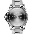 Breitling Superocean Automatic 44mm Yellow Dial Silver Steel Strap Watch for Men - A17375211/1A1