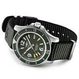  Shop Authentic Breitling Superocean Automatic 44mm Outerknown Green Dial Green Nylon Strap Watch for Men - A17367A11L1W1 - Luxxuri