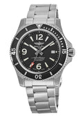  Shop Authentic Breitling Superocean Automatic 44mm Black Dial Silver Steel Strap Watch for Men - A17367D71B1A1 - Luxxuri