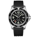  Shop Authentic Breitling Superocean II 44mm Black Dial Black Rubber Strap Watch for Men - A17367D71B1S2 - Luxxuri