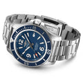  Shop Authentic Breitling Superocean Automatic 42mm Blue Dial Silver Steel Strap Watch for Men - A17366D81C1A1 - Luxxuri