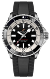  Shop Authentic Breitling Superocean Automatic 42 Black Dial Black Rubber Strap Watch for Men - A17375211B1S1 - Luxxuri