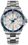  Shop Authentic Breitling Superocean Automatic 42 White Dial Green Silver Steel Strap Watch for Men - A17375E71G1A1 - Luxxuri