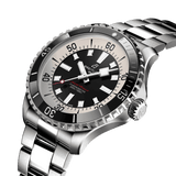  Shop Authentic Breitling Superocean Automatic 44mm Black Dial Silver Steel Strap Watch for for Men - A17376211B1A1 - Luxxuri