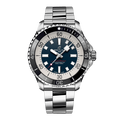  Shop Authentic Breitling Superocean Automatic 44mm Blue Dial Silver Steel Strap Watch for Men - A17376211C1A1 - Luxxuri