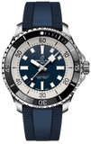  Shop Authentic Breitling Superocean Automatic 44 Blue Dial Blue Rubber Strap Watch for Men - A17376211C1S1 - Luxxuri