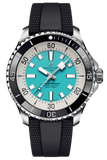  Shop Authentic Breitling Superocean Automatic 44 Turquoise Dial Black Rubber Strap Watch for Men - A17376211L2S1 - Luxxuri