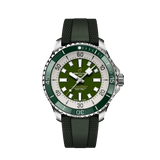  Shop Authentic Breitling Superocean Automatic 44 Green Dial Green Rubber Strap Watch for Men - A17376A31L1S1 - Luxxuri