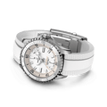  Shop Authentic Breitling Superocean Automatic 36 White Dial White Rubber Strap Watch for Men - A17377211A1S1 - Luxxuri