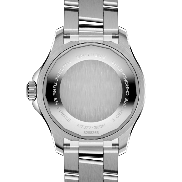  Shop Authentic Breitling Superocean Automatic 36 Turquoise Dial Silver Steel Strap Watch for Men - A17377211C1A1 - Luxxuri