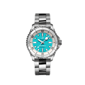  Shop Authentic Breitling Superocean Automatic 36 Turquoise Dial Silver Steel Strap Watch for Men - A17377211C1A1 - Luxxuri