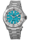  Shop Authentic Breitling Superocean Automatic 36 Turquoise Dial Silver Steel Strap Watch for Men - A17377211C1A1 - Luxxuri