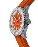  Shop Authentic Breitling Superocean Automatic 36 Orange Dial Orange Rubber Strap Watch for Men - A17377211O1S1 - Luxxuri