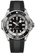  Shop Authentic Breitling Superocean Automatic 46 Black Dial Black Rubber Strap Watch for Men - A17378211B1S1 - Luxxuri