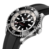  Shop Authentic Breitling Superocean Automatic 46 Black Dial Black Rubber Strap Watch for Men - A17378211B1S1 - Luxxuri