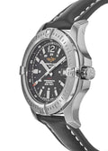  Shop Authentic Breitling Colt Automatic 44mm Black Dial Leather Strap Mens Watch - A1738811/BD44/435X - Luxxuri