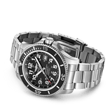  Shop Authentic Breitling Superocean II 44mm Black Dial Black Steel Strap Watch for Men - A17392D71B1A1 - Luxxuri