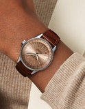  Shop Authentic Breitling Navitimer Automatic 35 Brown Dial Brown Leather Strap Watch for Men - A17395201K1P1 - Luxxuri