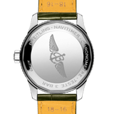  Shop Authentic Breitling Navitimer Automatic 35 Green Dial Green Leather Strap Watch for Women - A17395361L1P1 - Luxxuri