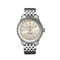 Breitling Navitimer Automatic 35 White Dial Silver Steel Strap Watch for Men - A17395F41G1A1