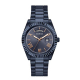  Shop Authentic Guess Connoisseur Quartz Blue Dial Blue Steel Strap Watch For Men - GW0265G9 - Luxxuri