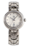  Shop Authentic Tag Heuer Link Diamonds Silver Dial Silver Steel Strap Watch for Women - WAT1414.BA0954 - Luxxuri
