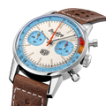  Shop Authentic Breitling Top Time Deus Limited Edition White Dial Brown Leather Strap Watch for Men - A233112A1A1X1 - Luxxuri