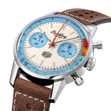  Shop Authentic Breitling Top Time Deus Limited Edition White Dial Brown Leather Strap Watch for Men - A233112A1A1X1 - Luxxuri