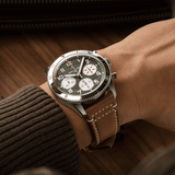  Shop Authentic Breitling Avi Chronograph 42 P-51 Mustang Black Dial Brown Leather Strap Watch for Men - A233803A1B1X1 - Luxxuri
