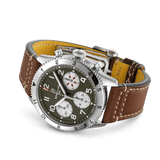  Shop Authentic Breitling Avi Chronograph 42 Curtiss Warhawk Green Dial Brown Leather Strap Watch for Men - A233802A1L1X1 - Luxxuri