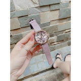  Shop Authentic Guess Mariposa Pink Dial Pink Leather Strap Watch for Women - GW0008L2 - Luxxuri