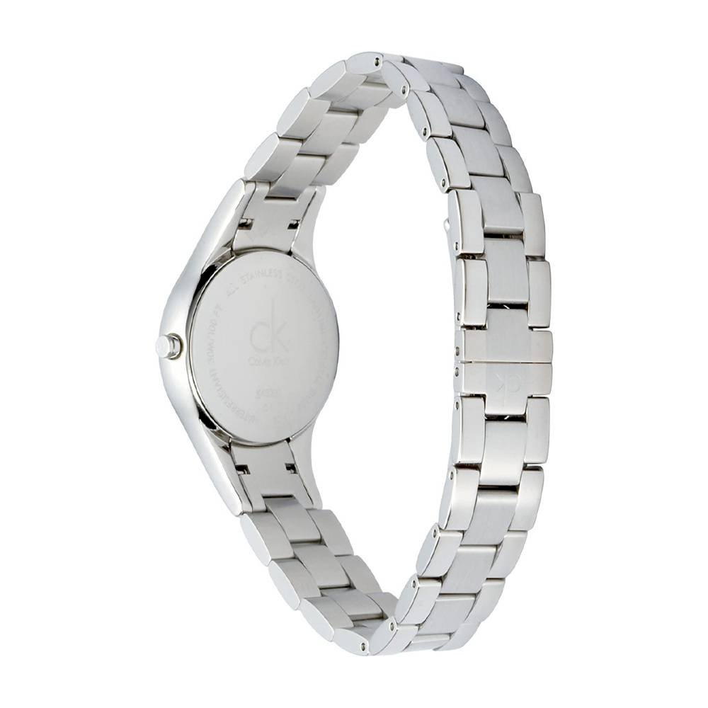  Shop Authentic Calvin Klein Simplicity Silver Dial Silver Steel Strap Watch for Women - K4323120 - Luxxuri