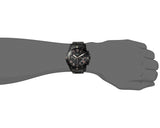  Shop Authentic Fossil Grant Sport Chronograph Black Dial Black Steel Strap Watch for Men - FS5374 - Luxxuri