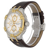  Shop Authentic Maurice Lacroix Aikon Chronograph White Dial Brown Leather Strap Watch For Men - AI1018-PVY11-132-1 - Luxxuri