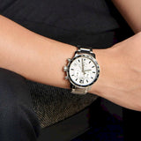  Shop Authentic Tissot Quickster Chronograph Silver Dial Watch For Men - T095.417.11.037.00 - Luxxuri