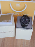  Shop Authentic Michael Kors Lexington Chronograph Black Dial Black Steel Strap Watch for Men - MK8320 - Luxxuri