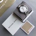 Shop Authentic Michael Kors Garner Analog Silver Dial Silver Steel Strap Watch For Women - MK6407 - Luxxuri