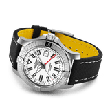  Shop Authentic Breitling Avenger Automatic GMT 43 White Dial Black Nylon Strap Watch for Men - A32397101A1X1 - Luxxuri